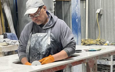 STONE COUNTERTOPS FROM START TO FINISH