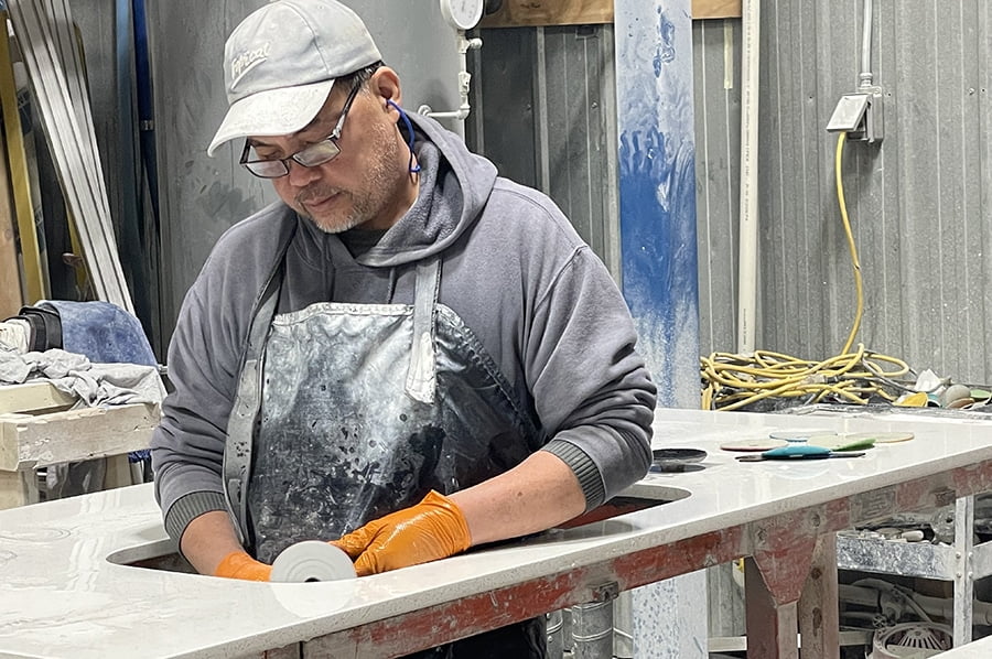 009-02 stone finishing