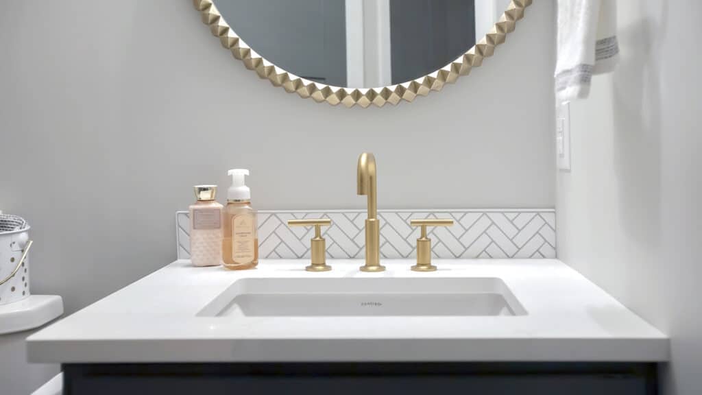 custom quartz bathroom countertops white quartz vanity